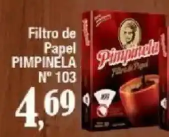 Supermercados Unidos Filtro de Papel Pimpinela N° 103 oferta