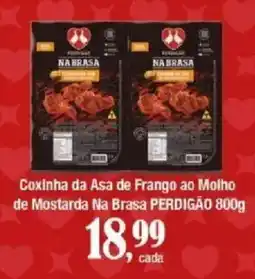 Supermercados Unidos Coxinha da Asa de Frango ao Molho de Mostarda Na Brasa oferta