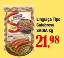 Supermercados Unidos Linguiça Tipo Calabresa oferta