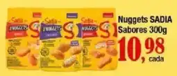 Supermercados Unidos Nuggets sadia sabores oferta