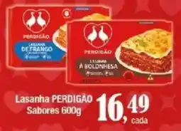 Supermercados Unidos Lasanha perdigão sabores oferta