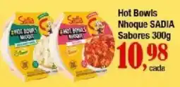 Supermercados Unidos Hot Bowls Nhoque SADIA oferta