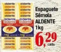 Supermercados Unidos Espaguete Sêmola Aldente oferta