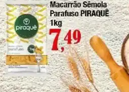 Supermercados Unidos Macarrão sêmola parafuso piraquê oferta