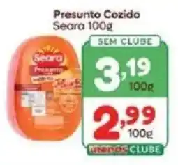 Supermercados Unidos Presunto cozido seara oferta