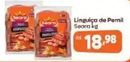 Supermercados Unidos Linguiça de Pernil Seara kg oferta