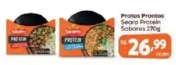 Supermercados Unidos Pratos Prontos Seara Protein Sabores oferta