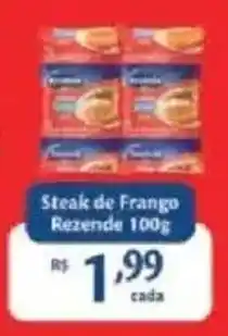 Supermercados Unidos Steak de Frango Rezende 100g oferta