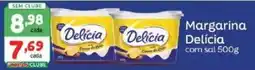Supermercados Unidos Margarina delícia com sal oferta