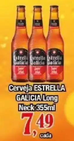Supermercados Unidos Cerveja estrella galicia long neck oferta