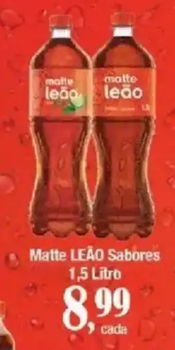 Supermercados Unidos matte leão sabores oferta