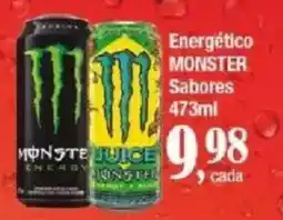Supermercados Unidos Energético monster sabores oferta