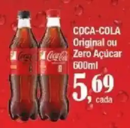 Supermercados Unidos Coca-Cola original ou zero açúcar oferta