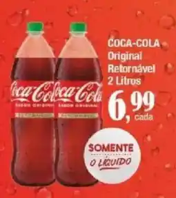 Supermercados Unidos Coca-cola original retornável oferta