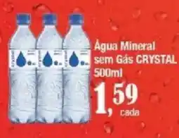 Supermercados Unidos Água Mineral sem Gás Crystal oferta