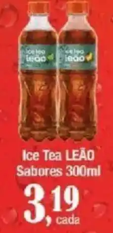Supermercados Unidos Ice Tea LEÃO oferta