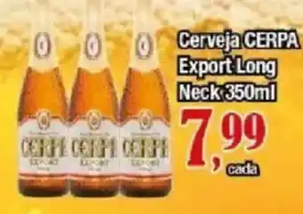 Supermercados Unidos Cerveja cerpa export long neck oferta