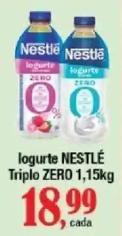 Supermercados Unidos logurte nestlé triplo zero oferta