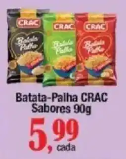 Supermercados Unidos Batata-Palha CRAC Sabores oferta