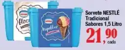 Supermercados Unidos Sorvete nestlé tradicional sabores oferta