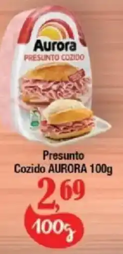 Supermercados Unidos Presunto cozido aurora oferta