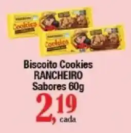 Supermercados Unidos Biscoito Cookies Rancheiro oferta