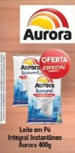 Supermercados Unidos Leite em pó integral instantâneo aurora oferta