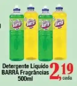 Supermercados Unidos Detergente Líquido Barra Fragrâncias oferta