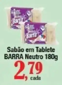 Supermercados Unidos Sabão em Tablete Barra Neutro oferta