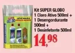 Supermercados Unidos Kit super globo oferta