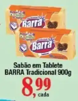 Supermercados Unidos Sabão em tablete barra tradicional oferta