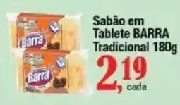 Supermercados Unidos Sabão em tablete barra tradicional oferta