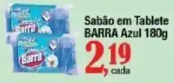 Supermercados Unidos Sabão em Tablete Barra Azul oferta