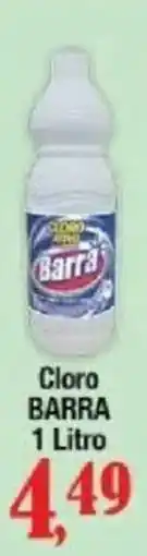 Supermercados Unidos Cloro barra oferta