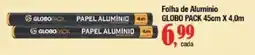 Supermercados Unidos folha de alumínio globo pack oferta