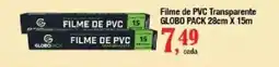 Supermercados Unidos filme de pvc transparente oferta