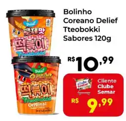 Semar Supermercado Bolinho coreano delief tteobokki sabores oferta
