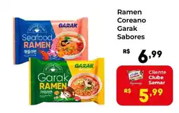 Semar Supermercado Ramen Coreano Garak Sabores oferta
