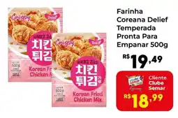Semar Supermercado Farinha coreana delief temperada pronta para empanar oferta