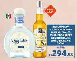 Sam's Club Tequila Don Julio Reserva, Blanco oferta