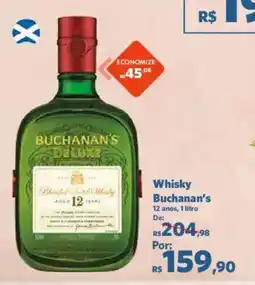 Sam's Club Whisky Buchanan's oferta