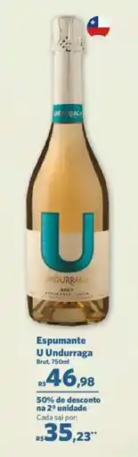 Sam's Club Espumante U Undurraga Brut oferta