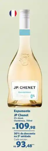 Sam's Club Espumante jp chenet 0% álcool, chardonnay oferta