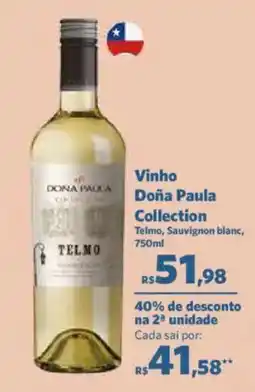 Sam's Club Vinho Doña Paula Collection oferta