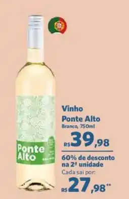 Sam's Club Vinho ponte alto branco oferta