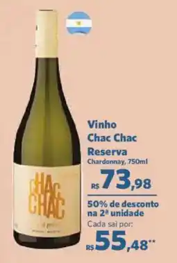 Sam's Club Vinho Chac Chac Reserva oferta