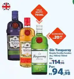 Sam's Club Gin Tanqueray oferta