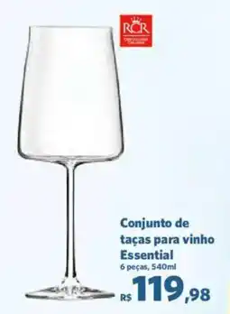 Sam's Club Conjunto de taças para vinho essential oferta