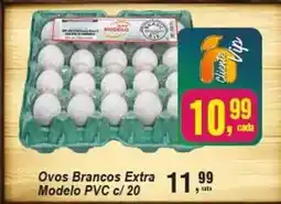 Negreiros Ovos Brancos Extra Modelo PVC oferta