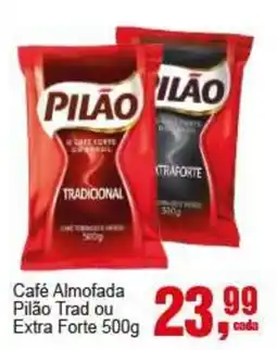 Negreiros Café Almofada Pilão Trad ou Extra Forte oferta